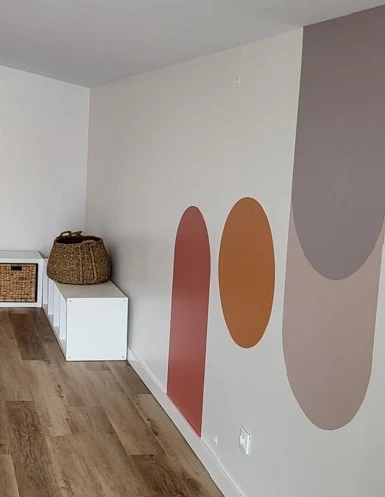 Réalisation de décorations murales peintes